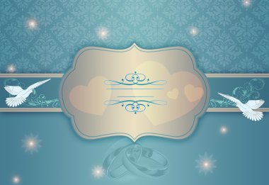 düğün davetiyesi şablonu.