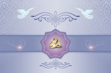 şık desenlerle dekoratif arka plan.