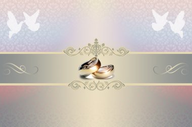 düğün davetiyesi şablonu.