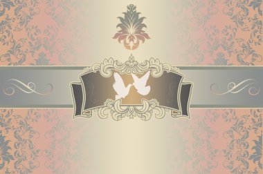 düğün davetiyesi şablonu.