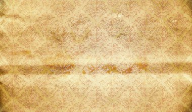 Vintage desenleri ile eski kağıt arka plan.