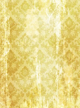 Grunge floral kağıt arka plan.