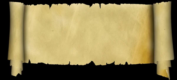 Pergamena di pergamena antica . — Foto Stock
