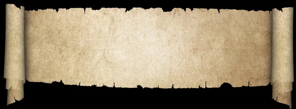 Античный пергаментный свиток . — стоковое фото