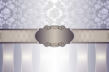 antika arka plan dekoratif çerçeve ile.