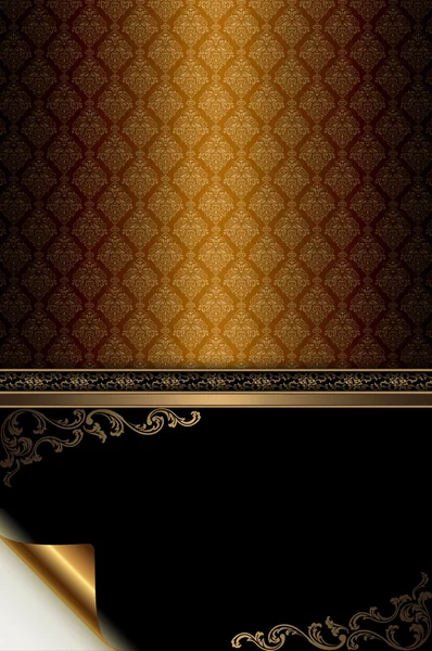 Decorative background with vintage patterns. — Stock Photo, Image