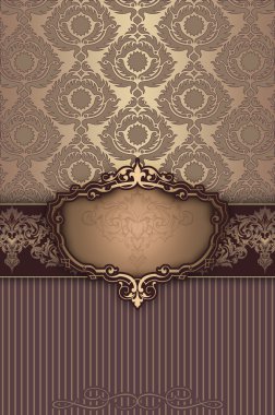 çerçeve ile dekoratif arka plan.