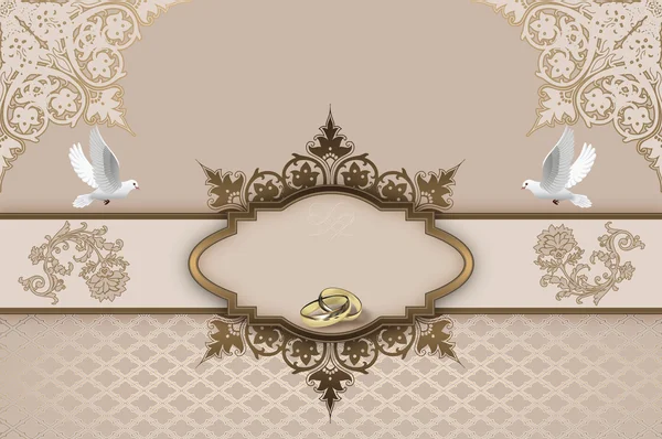 düğün davetiyesi şablonu.