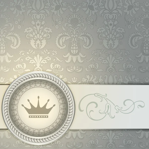 Plantilla de invitación Vintage. Fondo ornamental decorativo . —  Fotos de Stock