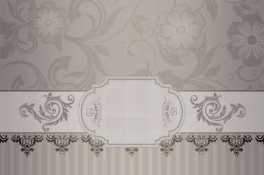 Dekoratif çiçek arka plan.