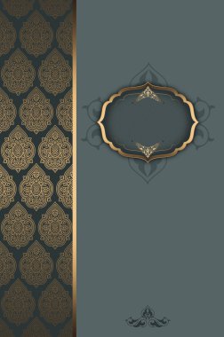 çerçeve ile dekoratif arka plan.