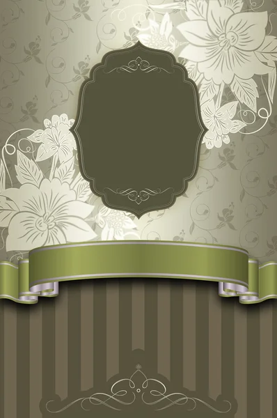Decorative floral background. — Stock Photo, Image