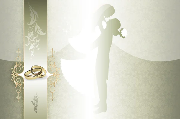 Diseño de tarjeta de invitación de boda . Imagen de archivo