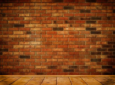 Tuğla duvar arkaplanı.