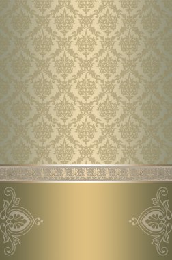 Vintage davetiye kartları tasarımı.