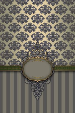 çerçeve ile dekoratif arka plan.