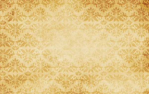 Velho pano de fundo de papel sujo com ornamento antiquado . — Fotografia de Stock