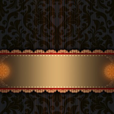 Dekoratif eski moda arka plan.