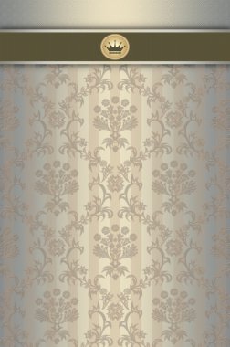 Zarif süsleme ile dekoratif arka plan.