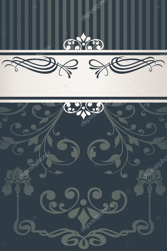 Decorative background with elegant patterns.