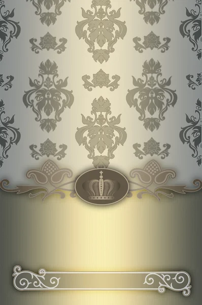 Decorative background with elegant patterns. — Stock Photo, Image