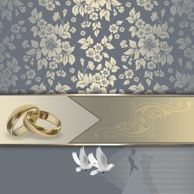 düğün davetiye kartı tasarımı.