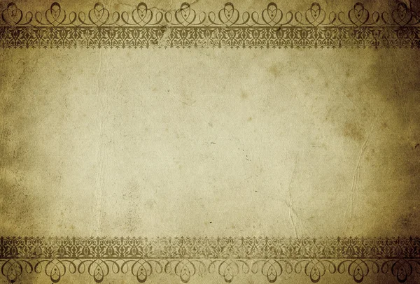 Old paper background with vintage border. — Stock Photo, Image