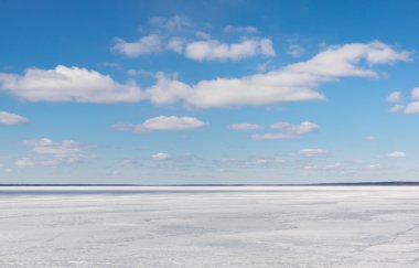 Kışın açık alan