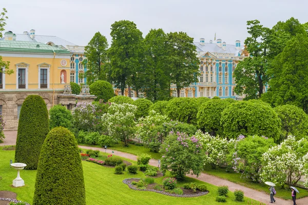 Catherine Park. Ciudad de Pushkin (Tsarskoe Selo) cerca de St. Peters — Foto de Stock