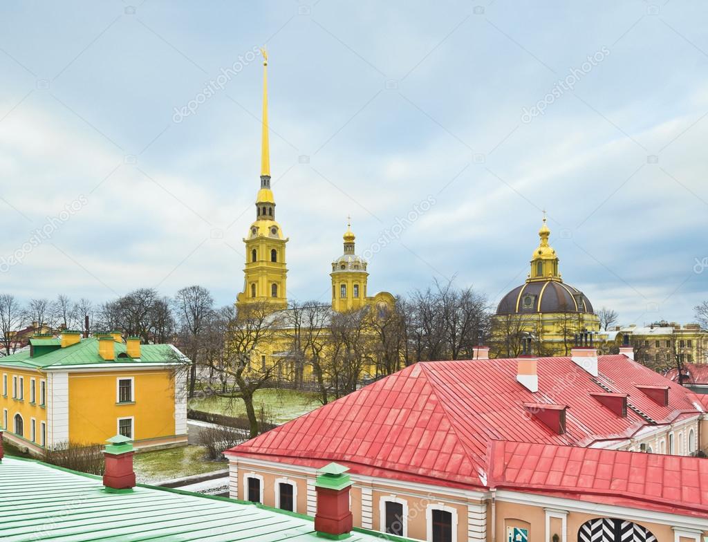 Peter and Paul fortress. St.-Petersburg, Russia