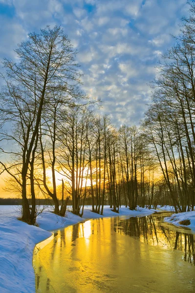 Zonsondergang — Stockfoto