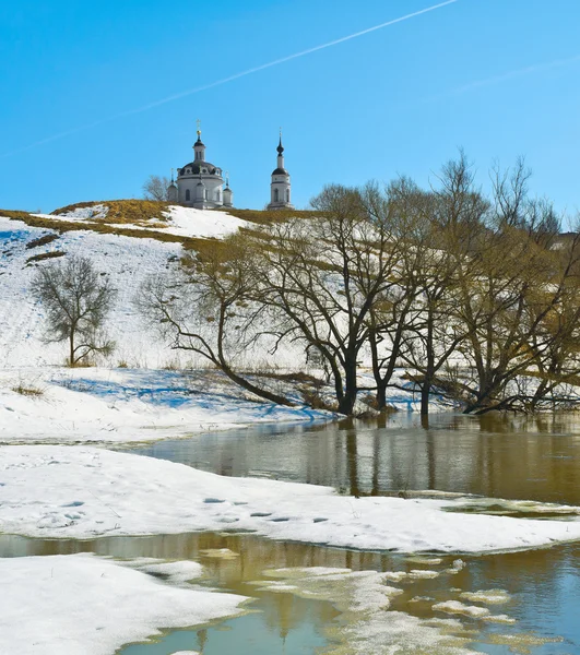 Dégel de la neige — Photo