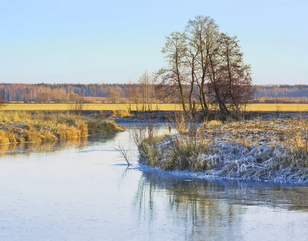 Avond in de late herfst — Stockfoto