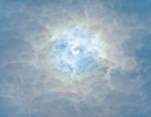 Solar eclipse. March 20, 2015 — Stock Photo, Image