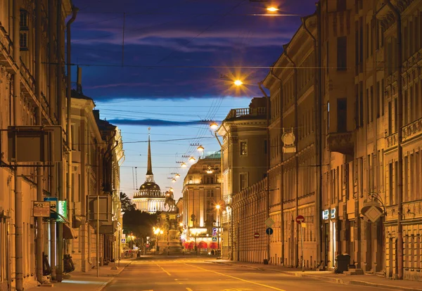 Voznesensky Avenue in St.-Peersburg, Russia — Stockfoto