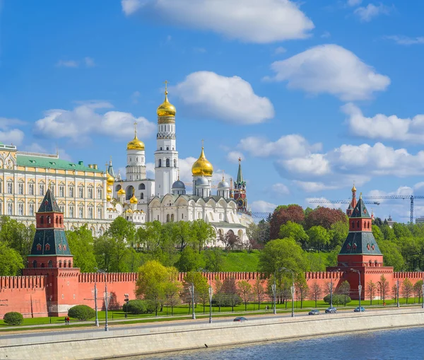 Vista del Kremlin de Moscú, Rusia — Foto de Stock