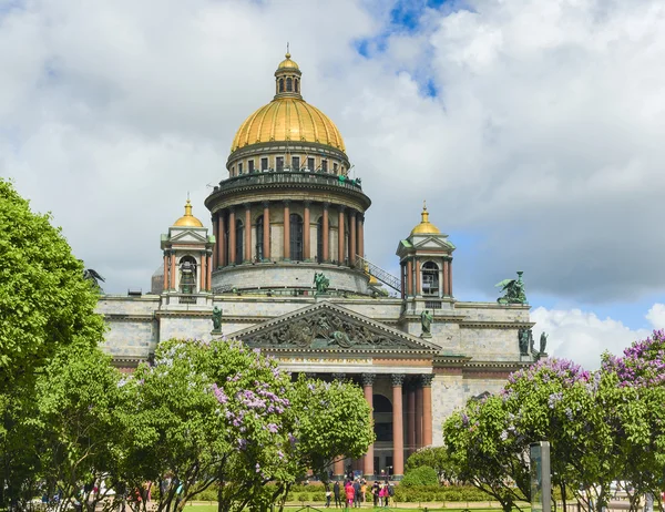 Исаакиевский собор или Исаакиевский собор — стоковое фото