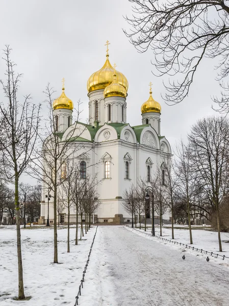 Catherine Cathedral in Pushkin — Stock Photo, Image