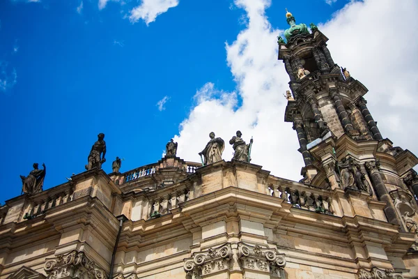 Dresden historische en cultureel centrum Europa. — Stockfoto
