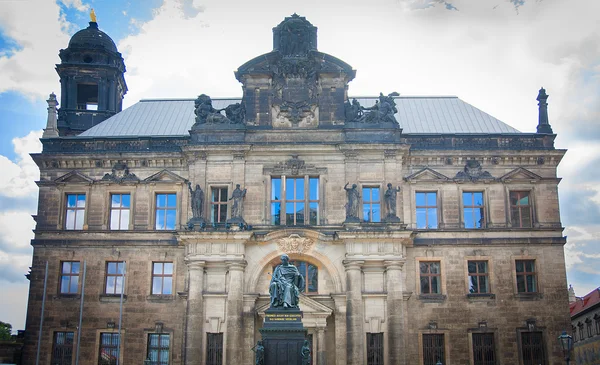 Monumento do Rei Friedrich August — Fotografia de Stock