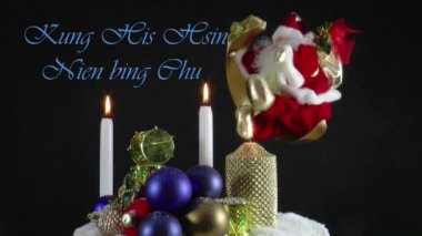 Canlı hareketli Noel kartı