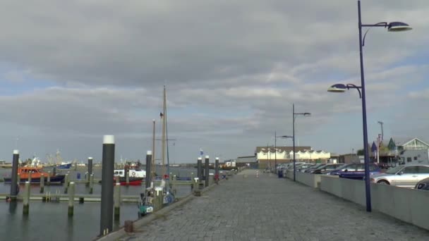 Porto di Lauwersoog — Video Stock