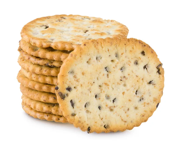 Gezonde tarwe crackers — Stockfoto