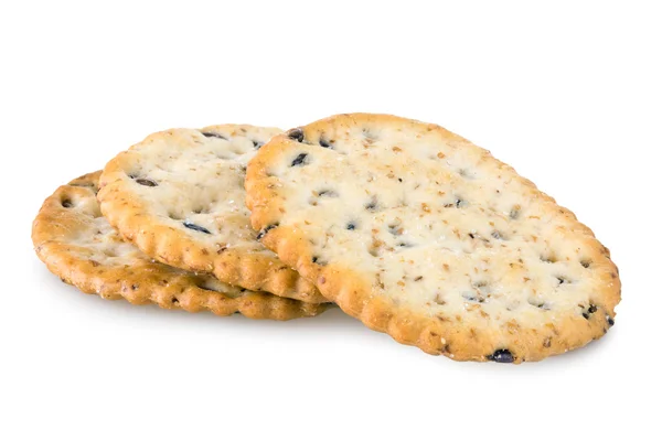 Gezonde tarwe crackers — Stockfoto