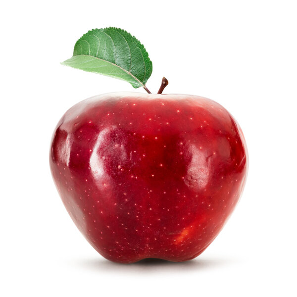 красное яблоко
