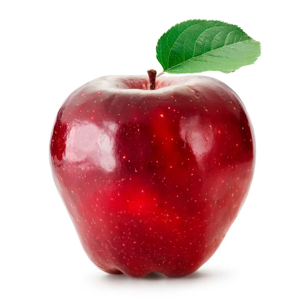 孤立的红苹果 — 图库照片