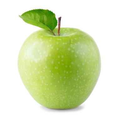 Green apple fruit clipart