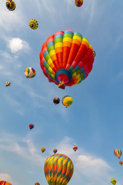 Heißluftballons — Stockfoto