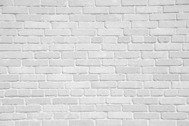Beyaz tuğla duvar