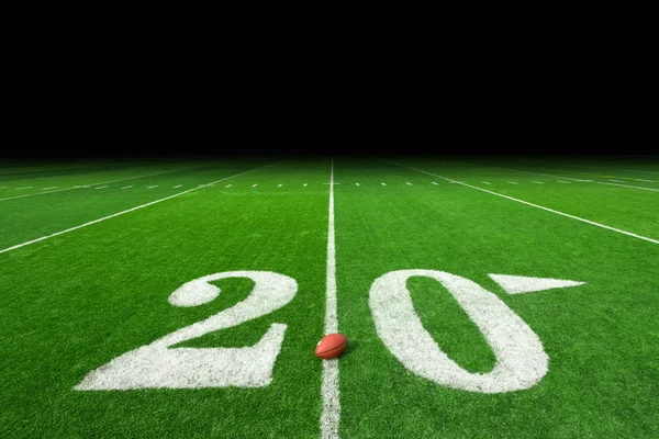 Football field — Stock Photo, Image